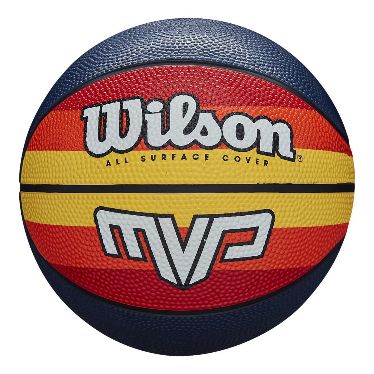 М'яч баскетбольний Wilson MVP Retro розмір 7 гумовий для вулиці-залу (WTB9016XB07)