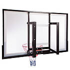 Щит баскетбольний ігровий Basketball Hoop 136х80 см з кільцем 45 см і сіткою (S027B), фото 2