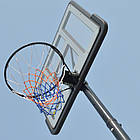 Баскетбольна стійка Mobile BASKETBALL HOOP 230-305 см регульована пересувна-мобільна (S021A), фото 2