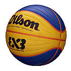 М'яч баскетбольний Wilson Fiba 3x3 r ball розмір 6 гумовий для стрітболу 3х3 (WTB1033XB), фото 2