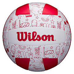 М'яч волейбольний пляжний Wilson Seasonal Volleyball Summer розмір 5 (WTH10320XB)