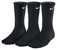 Носки спортивные Nike Lightweight Crew 3-pack черные (SX4704-001)