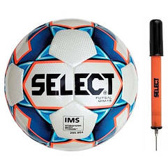 М'яч футзальний Select Futsal Mimas FIFA Basic розмір 4 для міні-футболу та футзалу (105343)