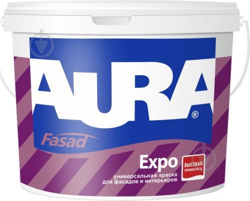 Фарба акрилатна водоемульсійна Aura Fasad Expo мат білий 5 л (38726)