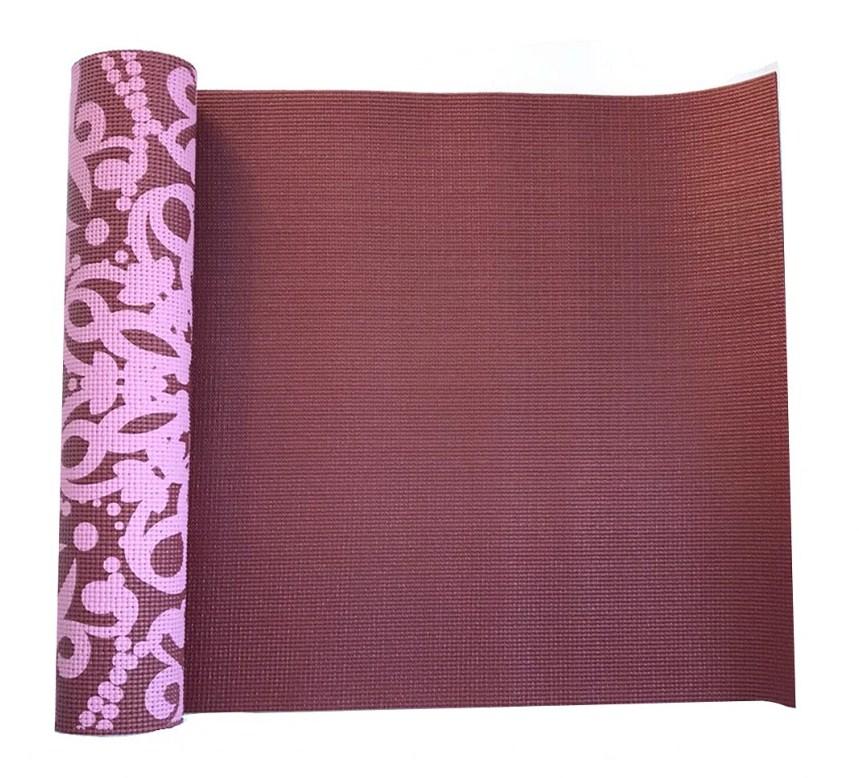 Йога-килимок LiveUp PVC PRINTED YOGA MAT 173х61х0.6см