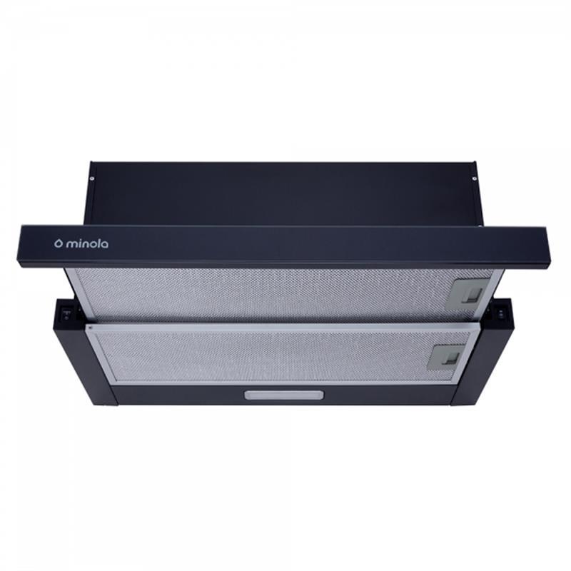 Витяжка Minola HTL 6734 BL 1100 GLASS LED