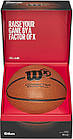 "Розумний" м'яч баскетбольний Wilson WX 295 Connected Basketball розмір 7 композитна шкіра (WTB0300ID), фото 7