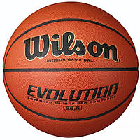 Мяч баскетбольный Wilson Evolution размер 6 композитная кожа (WTB0586XBEMEA)