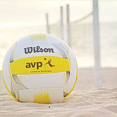 М'яч волейбольний професійний Wilson AVP II OFFICIAL BEACH SS19 для пляжного волейболу