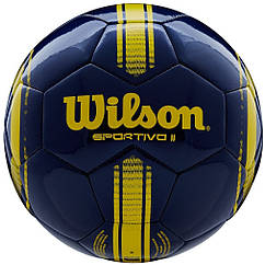 М'яч футбольний Wilson NCAA SPORTIVO II SB SS19 розмір 5 для ігор і тренувань аматорського рівня