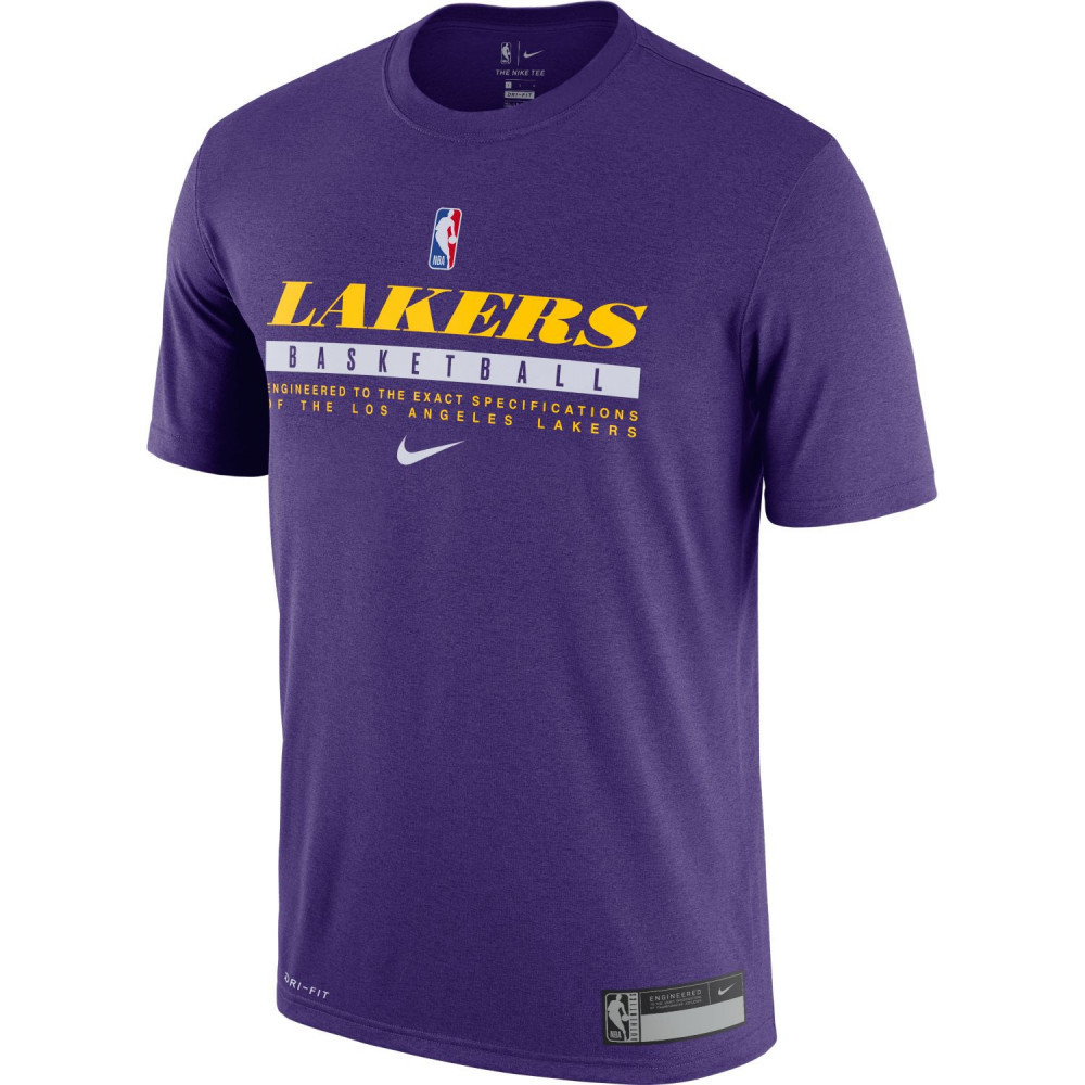 Футболка баскетбольна чоловіча Los Angeles Lakers Practice (CK8243-547), фото 1