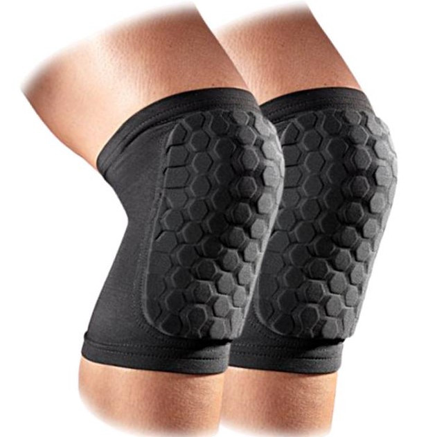 Наколенники баскетбольные McDavid Hex Knee Pads защитные компресионные размер M черные 2 шт. (6440) - фото 1 - id-p1456148178