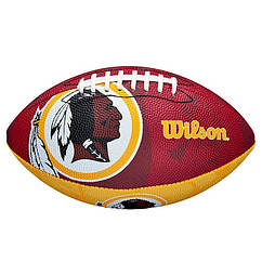 М'яч для американського футбола Wilson NFL Junior Washington Redskins (WTF1534XBWS)