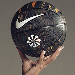 М'яч баскетбольний Nike Revival розмір 5, 6, 7 гумовий для вулиці-залу (N.100.2477.973.05)