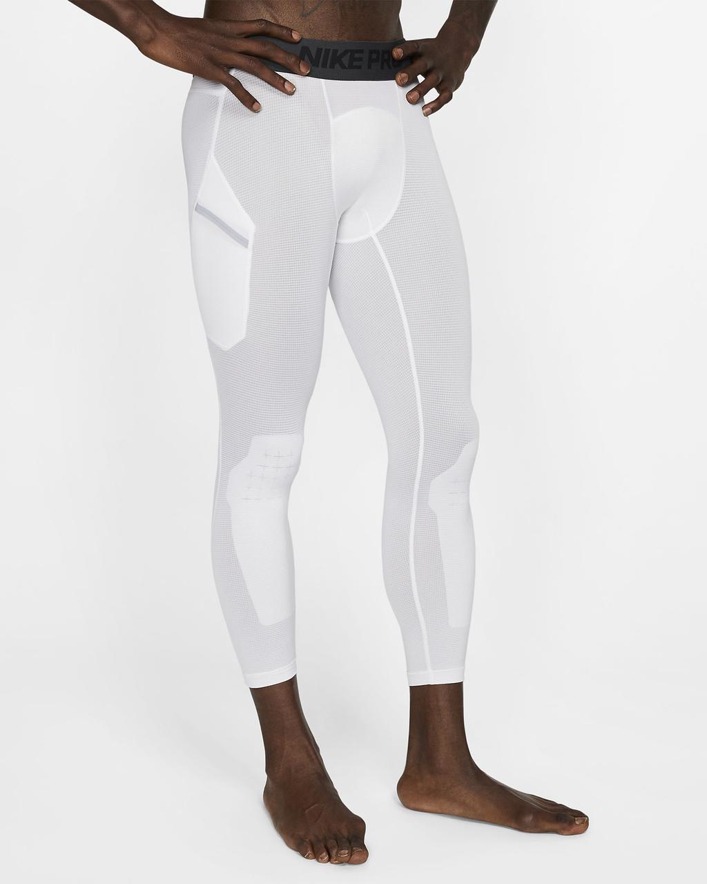 Тайтси чоловічі баскетбольні Nike Pro Men's 3/4 Basketball Tights (AT3383-100), фото 1