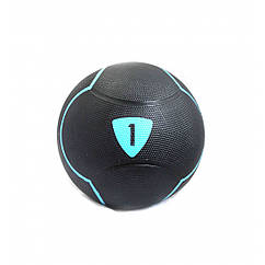 Медбол LiveUp SOLID MEDICINE BALL 1 кг для фітнесу, реабілітації, спорту (LP8110-1)