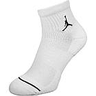 Шкарпетки баскетбольні спортивні Jordan Jumpman Quarter 3 пари білі (SX5544-100), фото 5