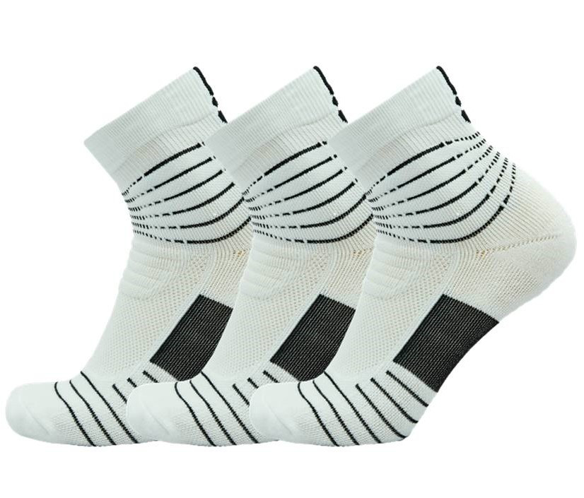 Шкарпетки баскетбольні Zelart Basketball Socks 3 пари р-р 40-45 нейлон-бавовна (JCB3306), фото 1