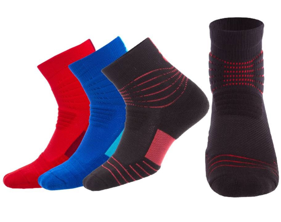 Шкарпетки баскетбольні Zelart Basketball Socks 3 пари р-р 40-45 (JCB3306)