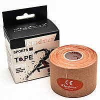 Кинезиотейп Kindmax kinesio tape рулон 5 см х 5 м телесный (K50T)