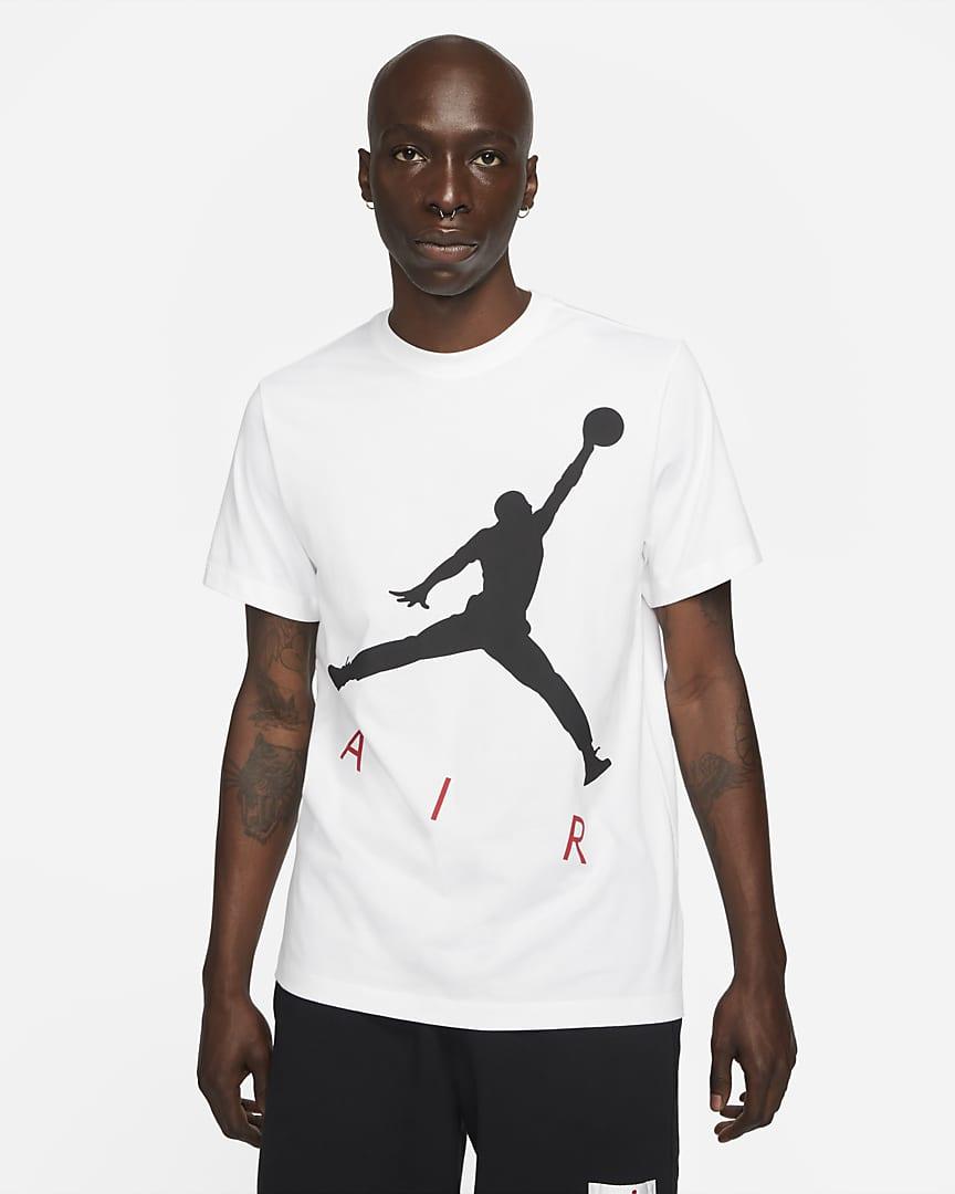 Футболка Jordan Jumpman Air HBR SS Crew чоловіча баскетбольна (CV3425-101), фото 1