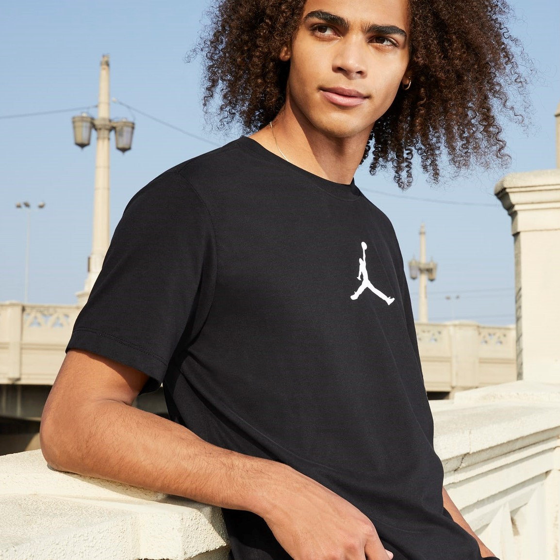 Футболка Jordan Jumpman Air DF SS Crew мужская баскетбольная (CW5190 ...