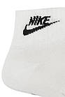 Шкарпетки спортивні Nike Everyday Essential Ankle 3 пари білі (SK0110-101), фото 9