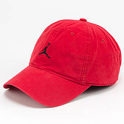 Кепка-бейсболка Nike Jordan Jumpman H86 Washed Cap червона (DC3673-687)