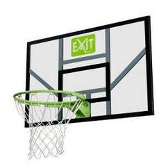 Щит баскетбольний Exit Toys Galaxy 116х77 см з кільцем і сіткою (46.40.20.00)