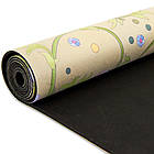 Килимок для йоги і фітнесу Zelart Yogamat двошаровий 3 мм замшевий, каучук (FI-5662-30), фото 3