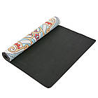Килимок для йоги і фітнесу Zelart Yogamat двошаровий 3 мм замшевий, каучук (FI-5662-46), фото 3