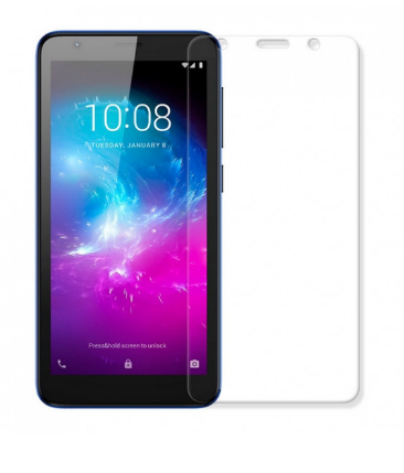 Гідрогелева захисна плівка на ZTE Blade L8 на весь екран прозора, фото 1