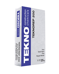 Тиксотропна тонкошарова ремонтна суміш Текнореп 200 / Teknorep 200 уп. 25 кг