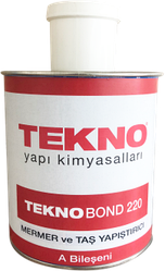 Клей для каменю, мармуру та граніту Teknobond 220/Текнобонд 220 бежевий 2 к уп.1.2 кг