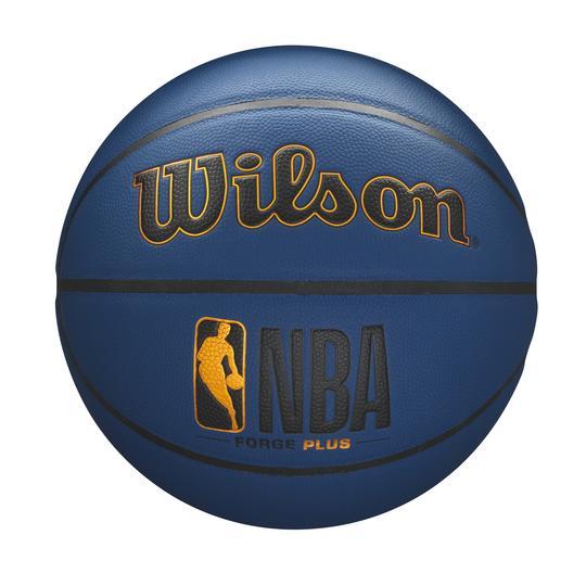 М'яч баскетбольний Wilson NBA Forge Plus Deep Navy розмір 7 композитна шкіра (WTB8102XB07)