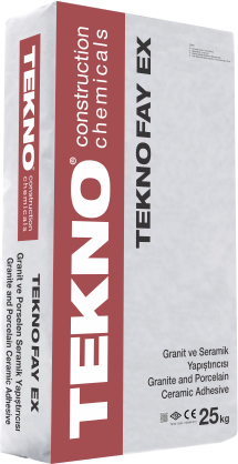 Клей посилений для керамічної плитки Teknofay EX C2TE (сірий)