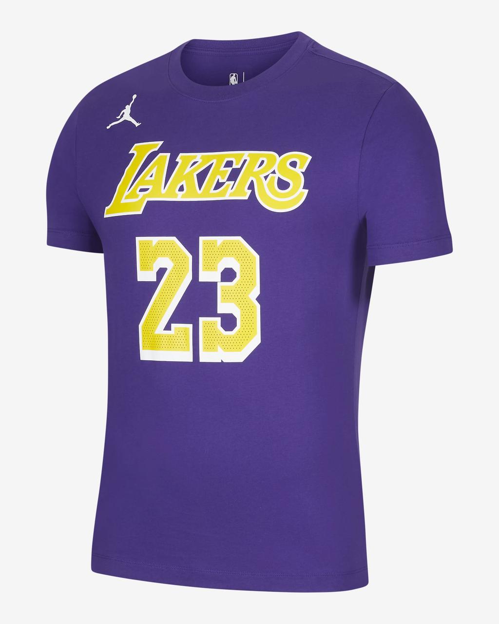 Футболка Nike LeBron James Lakers Statement Edition баскетбольна чоловіча (CV9986-551)