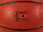 Баскетбольний м'яч Spalding TF1000 Classic ZK Indoor Game Basketball розмір 7 композитна шкіра, фото 4