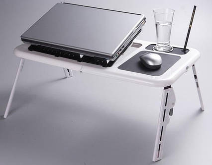 Столик для ноутбука з охолодженням E-TABLE, фото 2