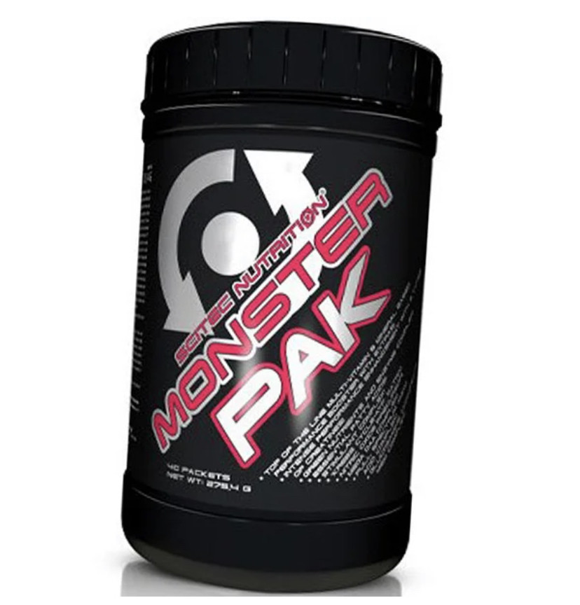 ВІТАМІНИ І МІНЕРАЛИ → ВІТАМІННО-МІНЕРАЛЬНИЙ КОМПЛЕКС MONSTER PAK (60 PACKETS) SciTec Nutrition, фото 1