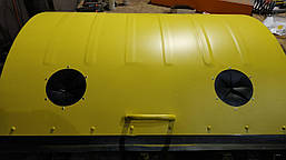 Євроконтейнер 1,1 м3 для роздільного збору сміття, оцинкований., фото 4