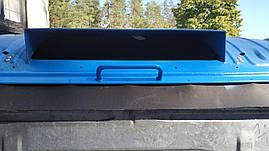 Євроконтейнер оцинкований 1,1 м3, для роздільного збору сміття., фото 3