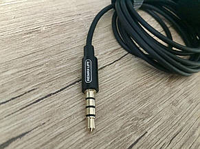 Мікрофон петличка Remax RL-LF31 mini-jack 3.5 mm 1.5 м, Black Мікрофон петличка, фото 2