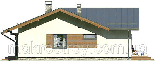 MS-008 проект дачного дома с террасой - фото 5 - id-p220744248