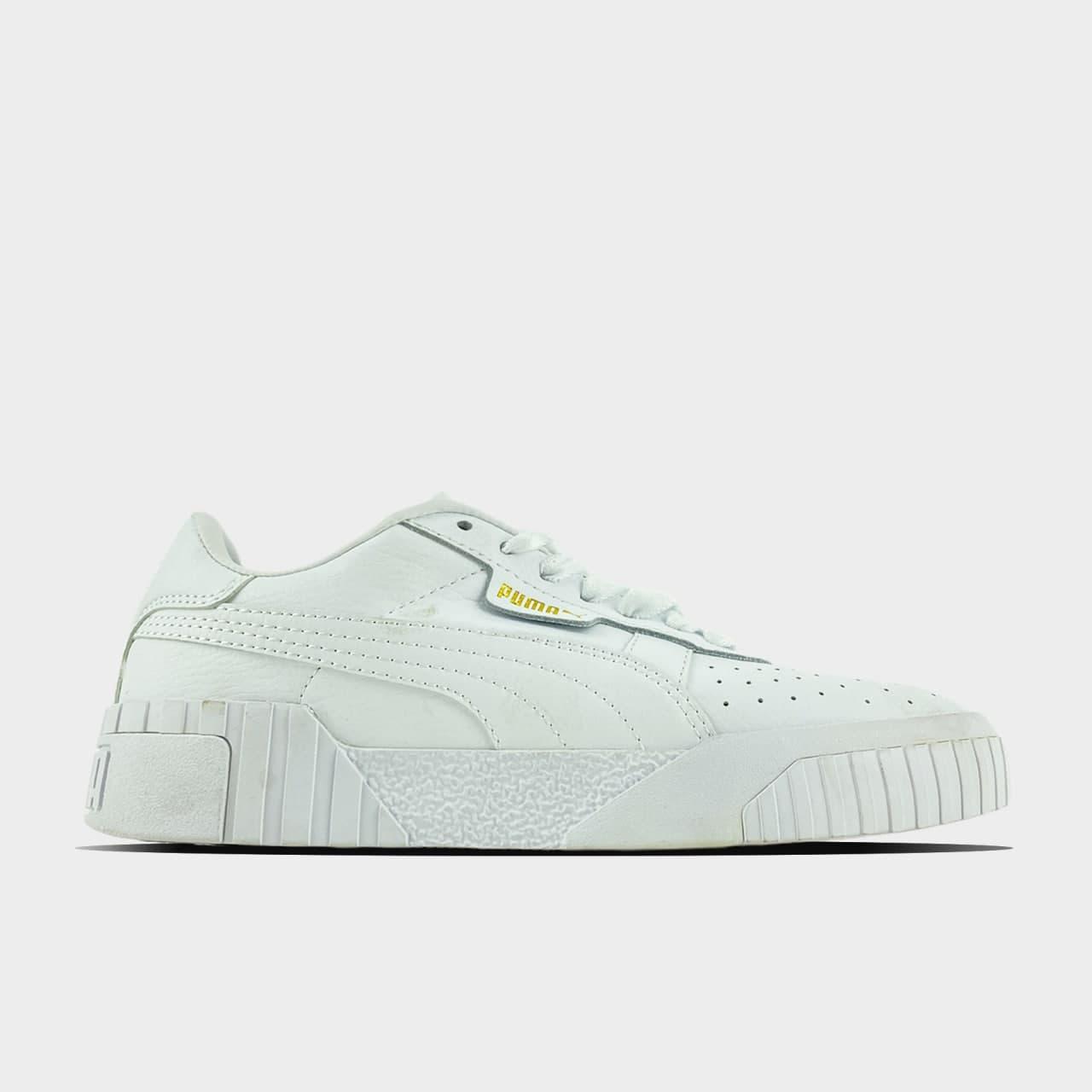 puma cali triple white sneakers
