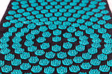 Масажний килимок Аплікатор Кузнєцова + валик масажер для спини/шиї/голови OSPORT Lotus Mat EcoPro (apl-022), фото 6