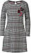 Жіноче тепле картате плаття Pepperts 170/176 - фото 1 - id-p1456191280