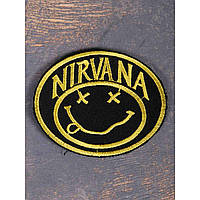 Нашивка Nirvana Smile вишита