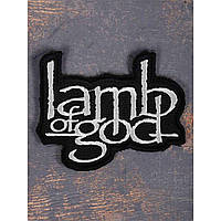 Нашивка Lamb Of God Logo вишита вирізана