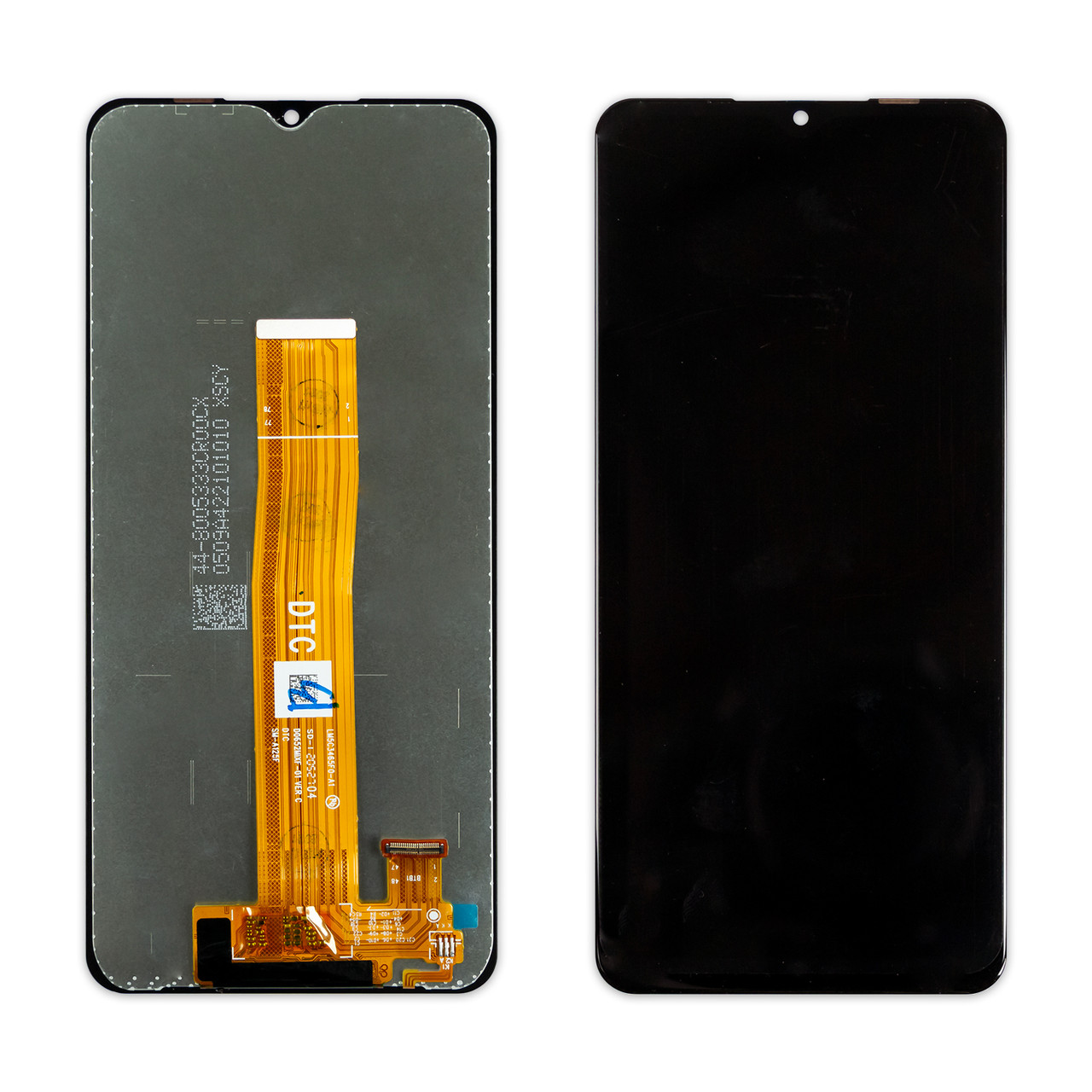 Дисплей SAMSUNG  A022/A125 Galaxy A02 (2021)/A12 (2020) з чорним тачскрином